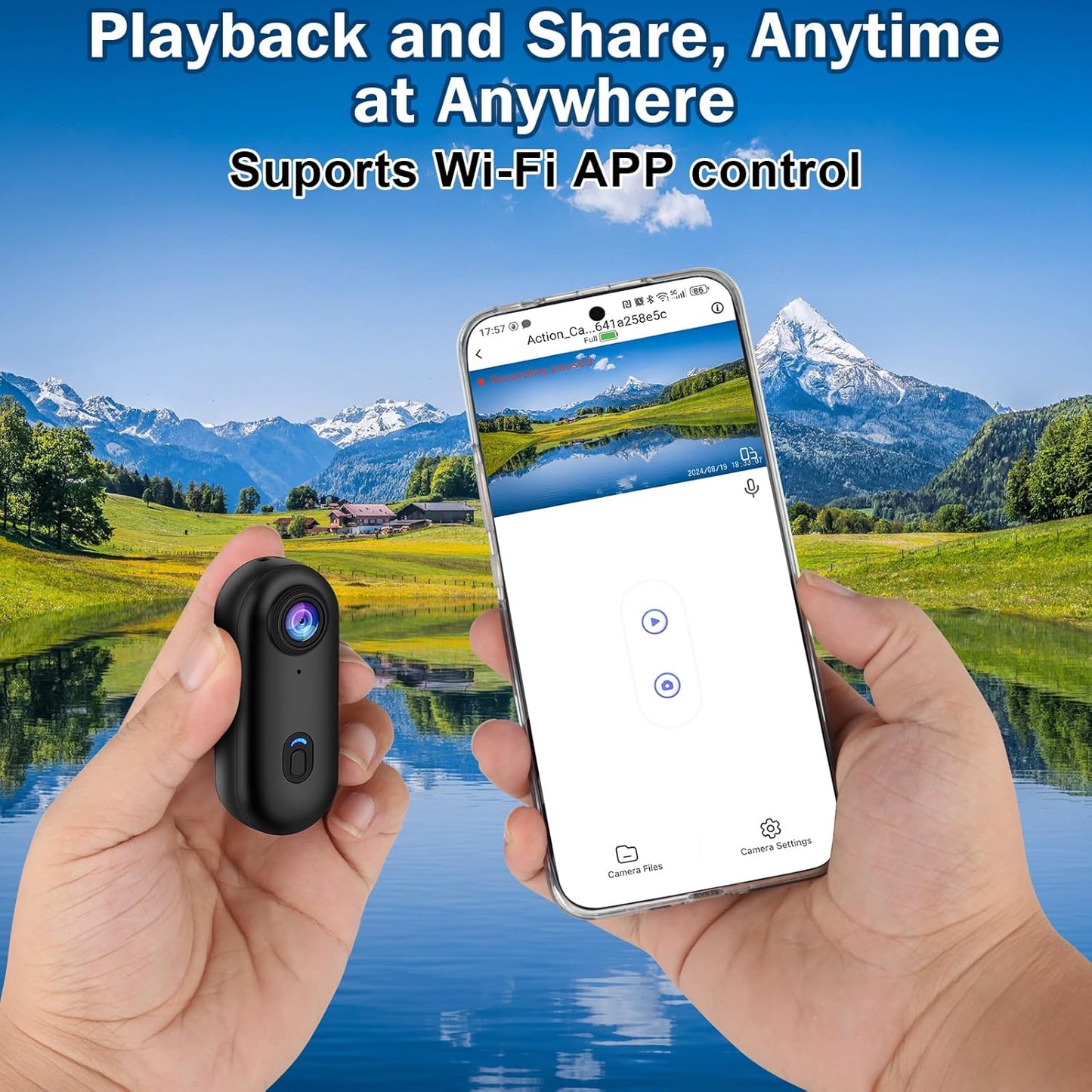 Aleaf 360 - Ultimate 360° Action 4K Camera Set